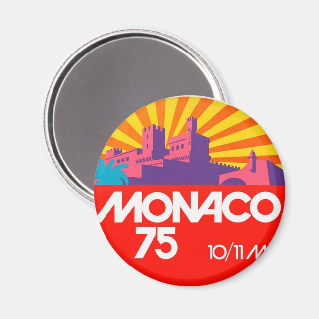 Monaco 75 Imán (Anverso/Reverso)