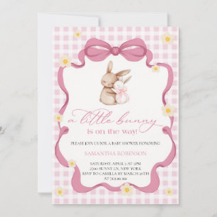 Monada Una pequeña invitación de shower de bebé de