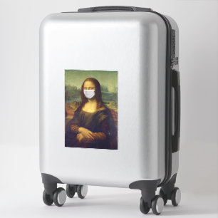 MONALISA GRANDE CON PEGATINA DECAL DE MÁSCARA