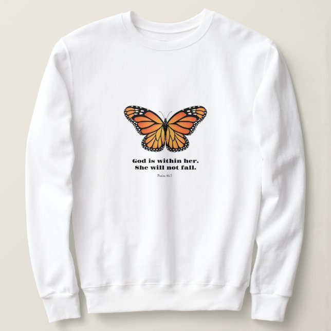 Monarca Camisa de Mariposa Dios está dentro de ell (Anverso del diseño)