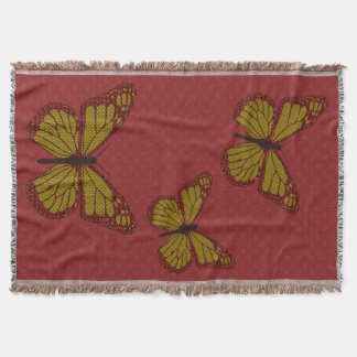 Monarca china lanza una manta