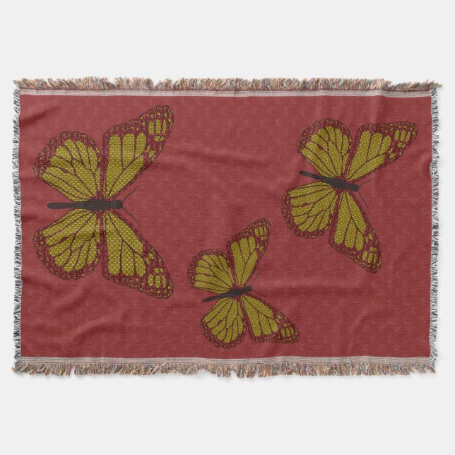 Monarca china lanza una manta (Anverso)