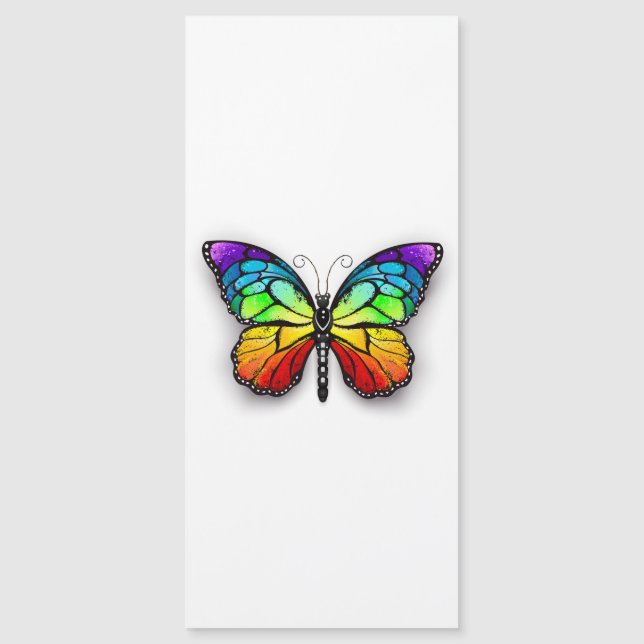 Monarca de mariposa arcoiris (Anverso)