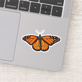 Monarch Butterfly Insect Vinyl Pegatina