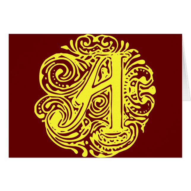 Monarquia Amarillo "A" (Anverso (Horizontal))