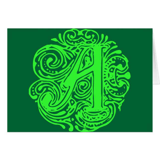 Monarquia Verde "A" (Anverso (Horizontal))