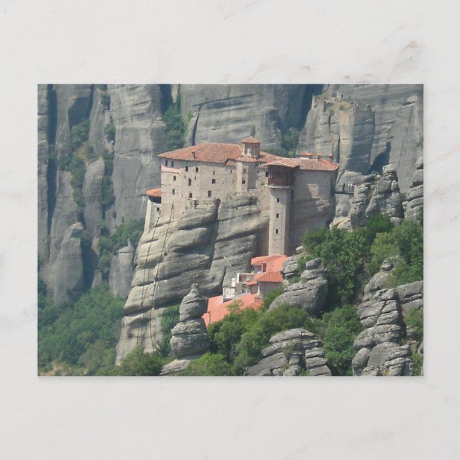 Monasterio de Meteora 1 Postal (Anverso)
