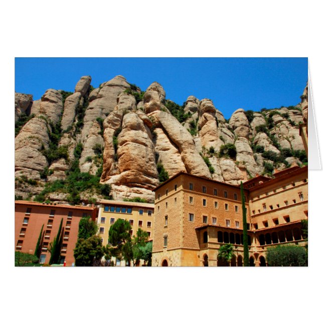 Monasterio de Montserrat, Cataluña, España (Anverso (Horizontal))