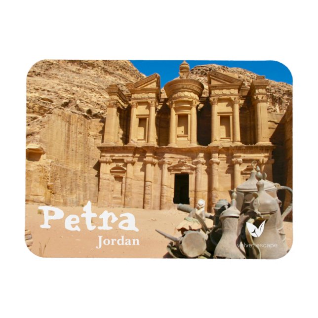 Monasterio de Petra, imán de Jordania, por Velvet  (Horizontal)