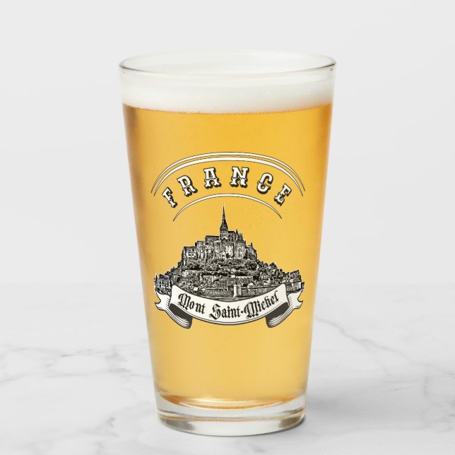 Monasterio medieval Mont Saint Michel. Francia. (Anverso (lleno))