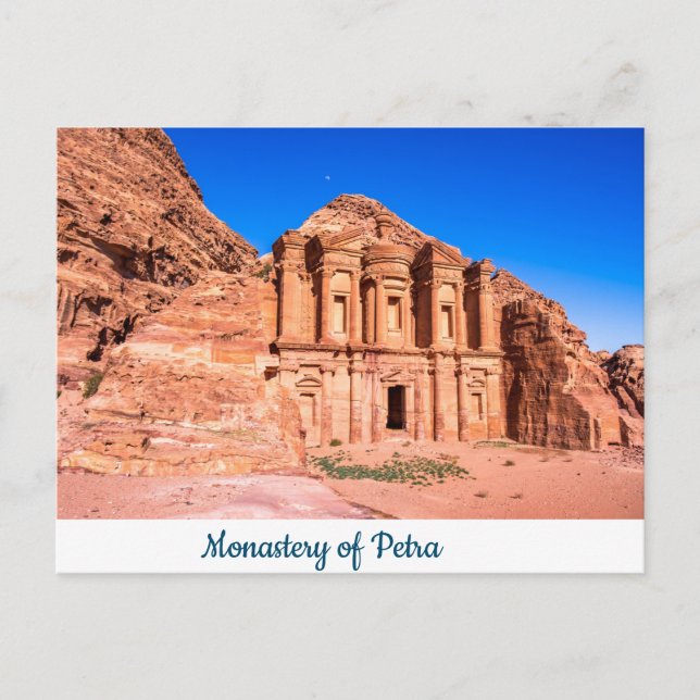 Monasterio postal de Petra (Anverso)