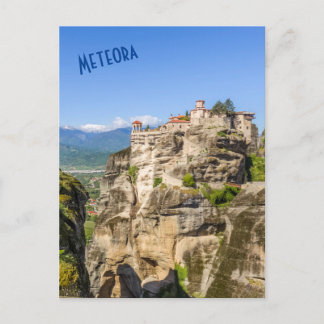Monasterios de Meteora, postal de Grecia