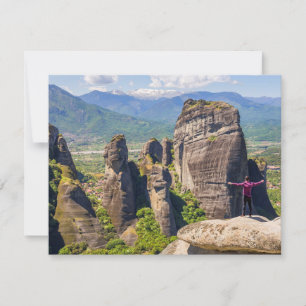Monasterios de Meteora Postcard - Viaje a Grecia