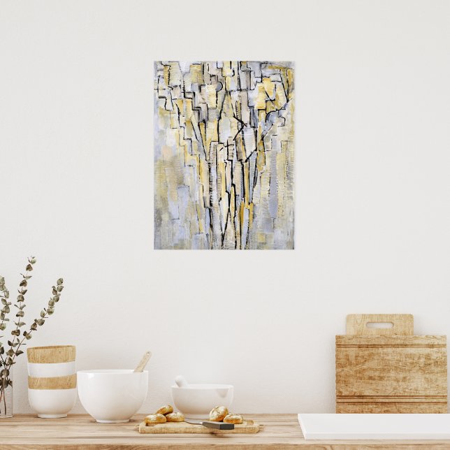 Mondrian - Boom A, arte abstracto (Cocina)