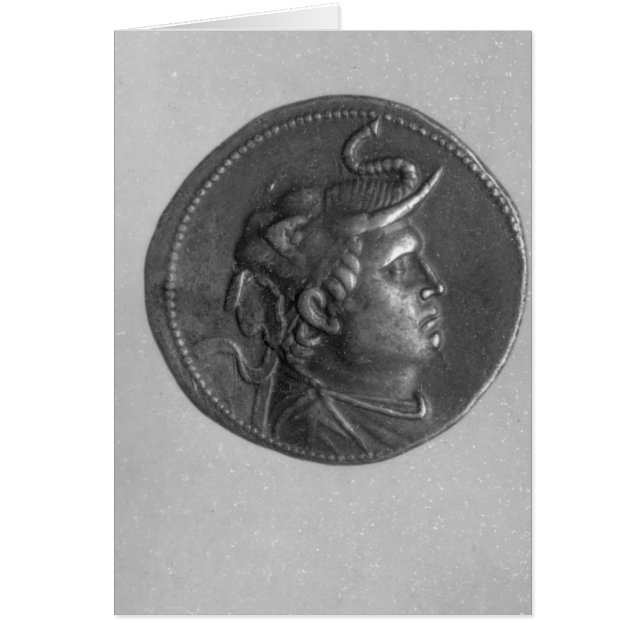 Moneda acuñada por Tolomeo I (Frente)