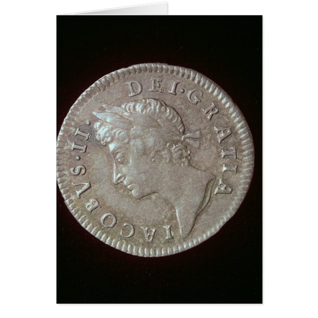 Moneda de James II (Frente)