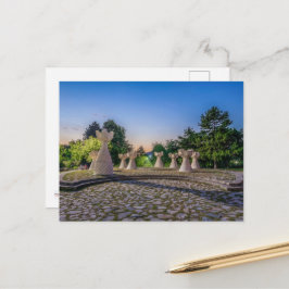 Moneda de la postal de Macedonia, sin derrotar, si