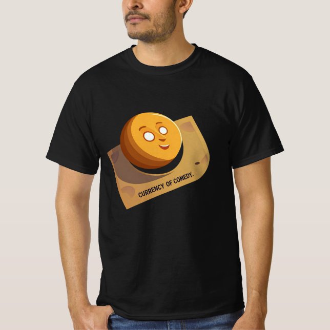 Moneda de la risa - Camiseta de dinero divertida" (Anverso)