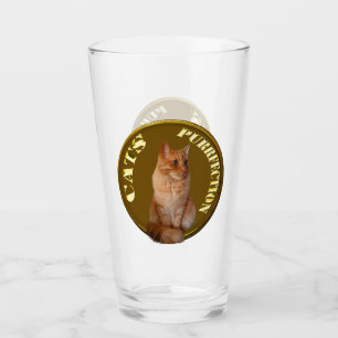Moneda de oro Ginger Cat, Tumbler de vidrio