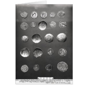 Monedas bizantinas, romanas y de Sassanian