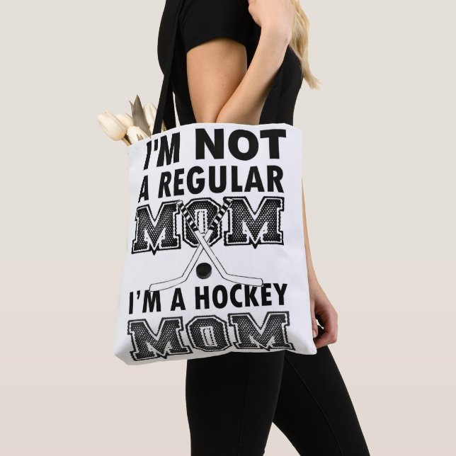 Monedero de la bolsa de asas de la MAMÁ del HOCKEY (Detalle)