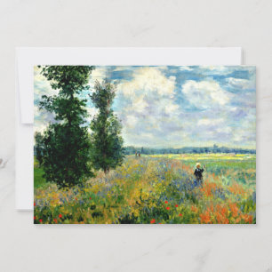 Monet - Campo de amapola, Argenteuil