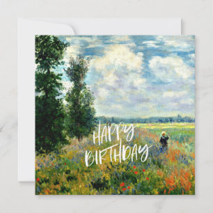 Monet - Campos de amapola, Argenteuil - Deseos de