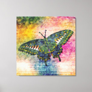 Monet de arte de pintura de mariposa