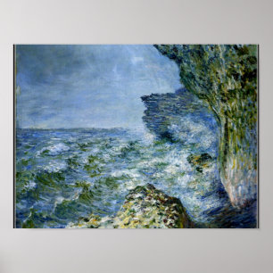 Monet - El mar en Fecamp, arte impresionista