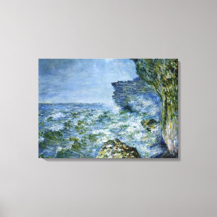 Monet - El mar en Fecamp, arte impresionista