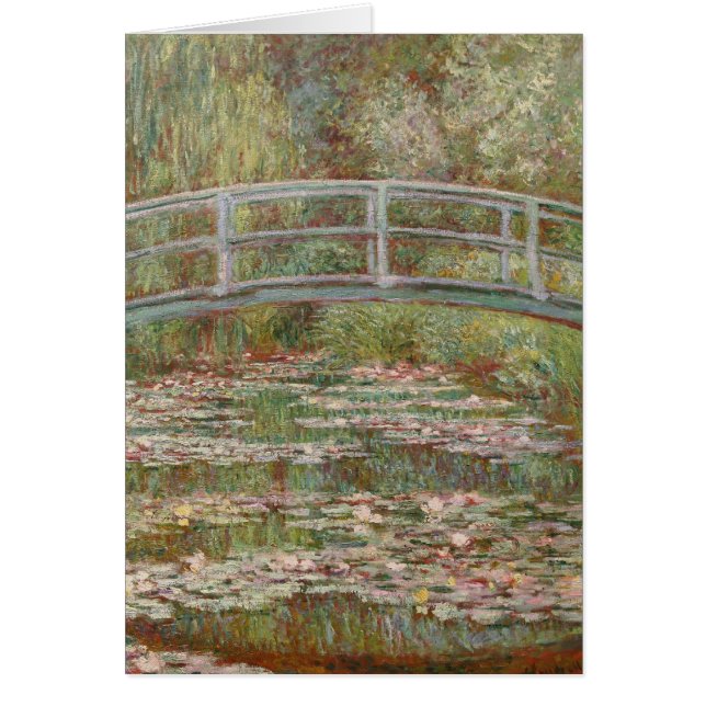 Monet French Bridge Art (Frente)