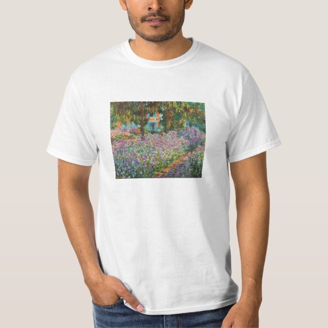 Monet irisa la camiseta (Anverso)