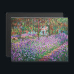 Monet - Jardín del artista en la Giverny Magnetic<br><div class="desc">El jardín del artista en Giverny / Le Jardin de l'artiste a Giverny - Claude Monet,  1900</div>