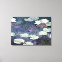 Monet - Lilies de agua 1897-1899, arte fino
