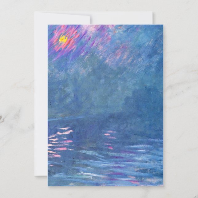 Monet - Puente Waterloo, 1901, (Anverso)