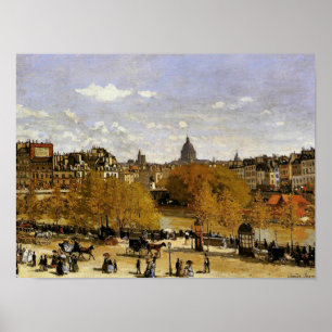 Monet - Quai du Louvre, arte fino