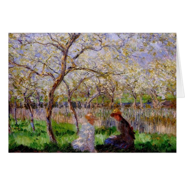 Monet - Springtime (Anverso (Horizontal))