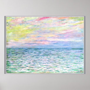 Monet - Sunset en Pourville, arte