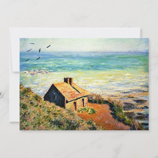 Monet - The Customs House, Morning Effect, (Anverso)