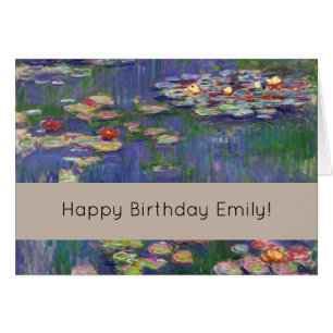 Monet Water Lilies Masterpiece Pintura