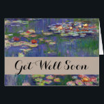 Monet Water Lilies Masterpiece Pintura<br><div class="desc">Monet Water Lilies - Este clásico cuadro de Monet fue pintado por Claude Monet en 1916. Es parte de su famosa colección de nenúfares donde pinta en su jardín en Giverney,  Francia. Una obra maestra.</div>