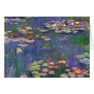 Monet Water Lilies Masterpiece Pintura
