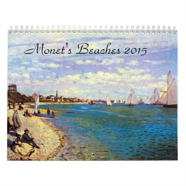 Monets vara el calendario 2015 del arte (Tapa)
