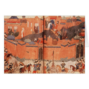 Mongols bajo dirección de Hulagu Khan