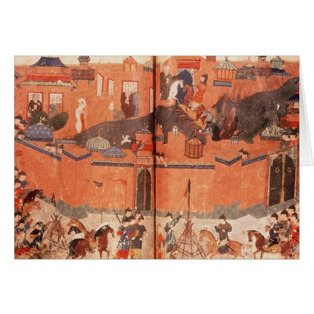 Mongols bajo dirección de Hulagu Khan (Anverso (Horizontal))