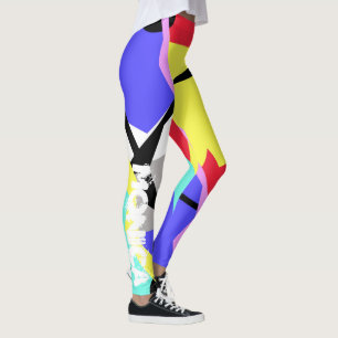 Monica Colores Pastel Vibraciones Positivas Leggin