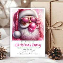 Monísima Invitación de Navidad de Santa Rosa con C