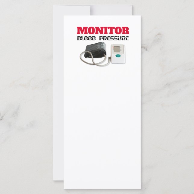 Monitorización de la presión arterial (Anverso)