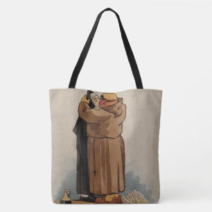 Monje que besa a la monja, la bolsa de asas