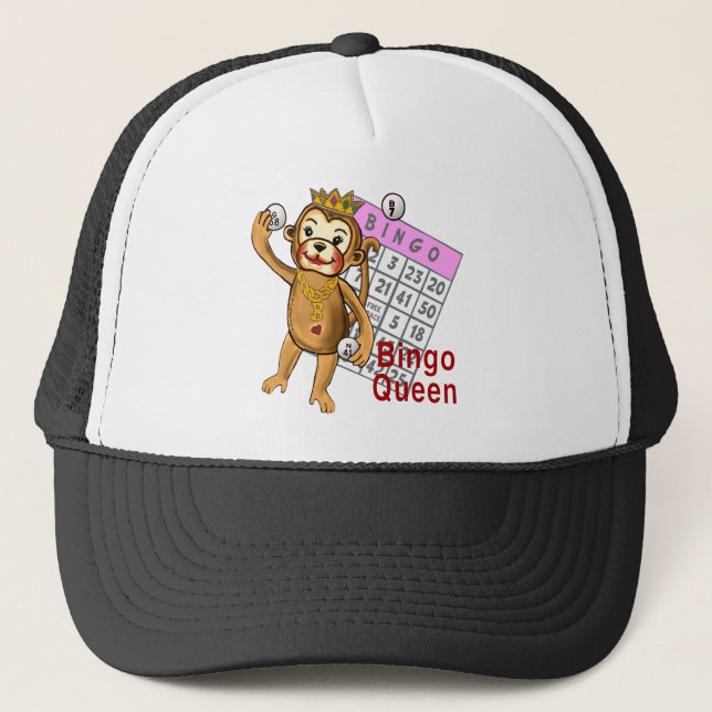 Monkey Bingo Queen Gorra (Anverso)